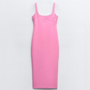 Fitted Midi Cocktail Dress